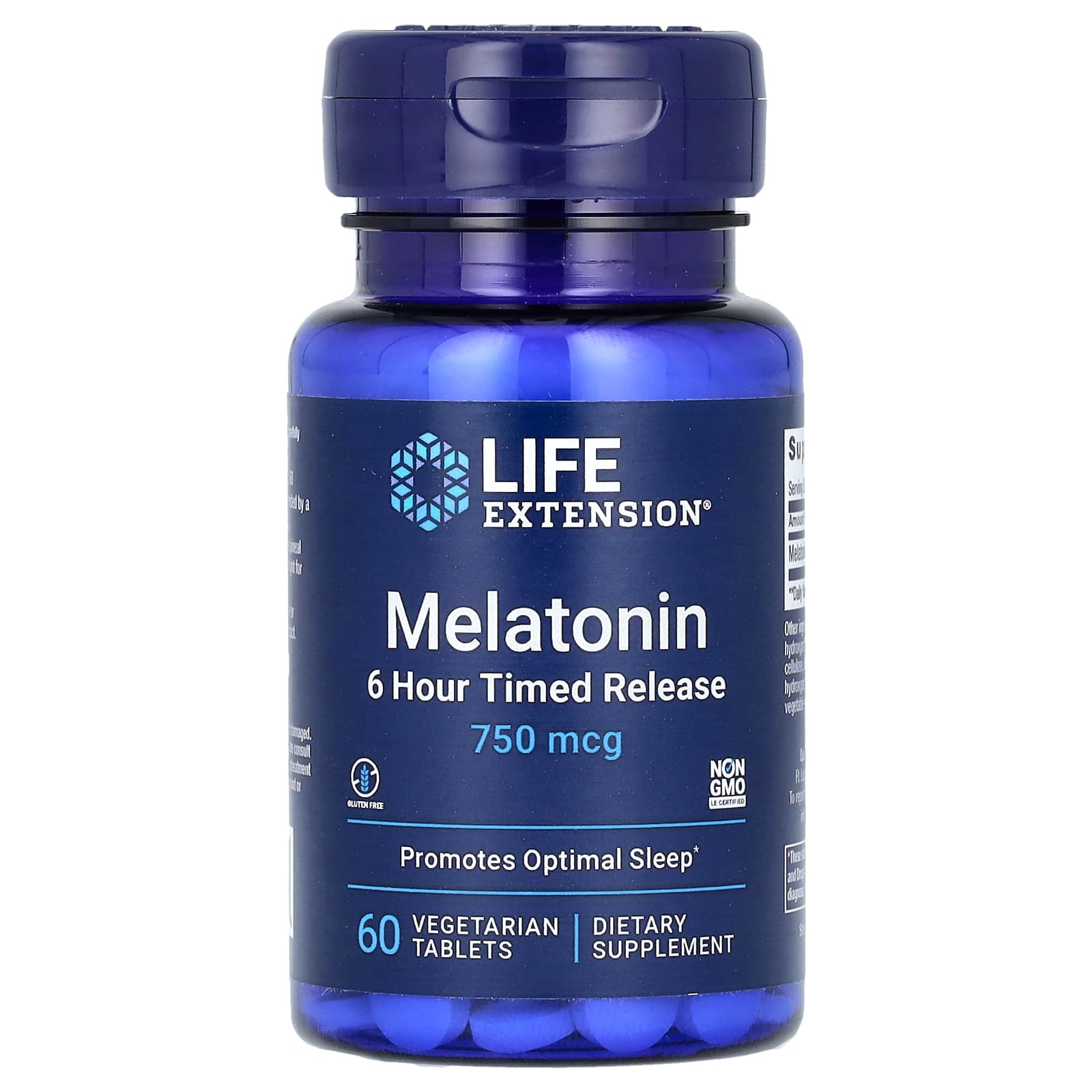 Life Extension Melatonin 6 Hour Timed Release