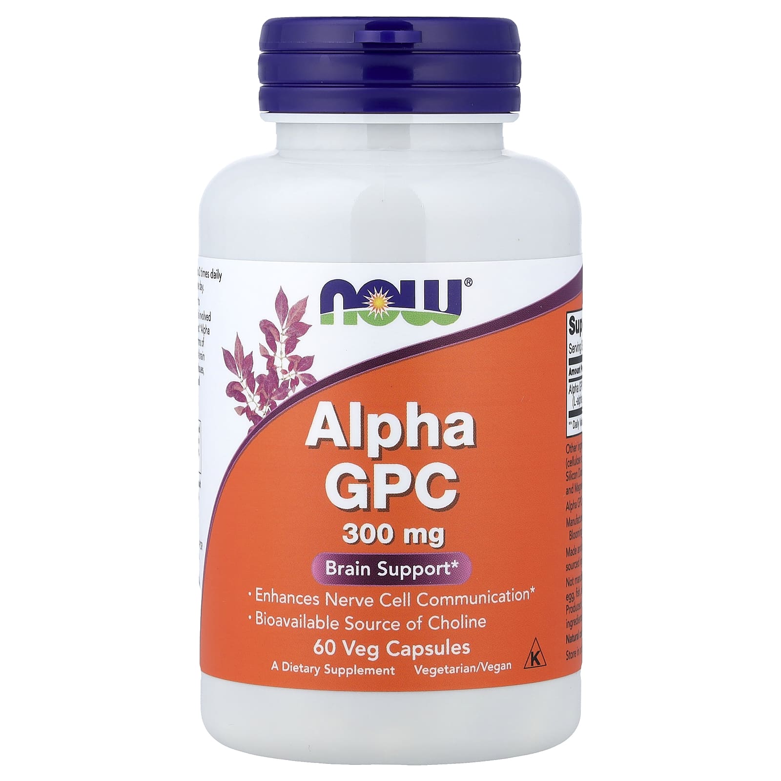 NOW Foods Alpha GPC 300mg
