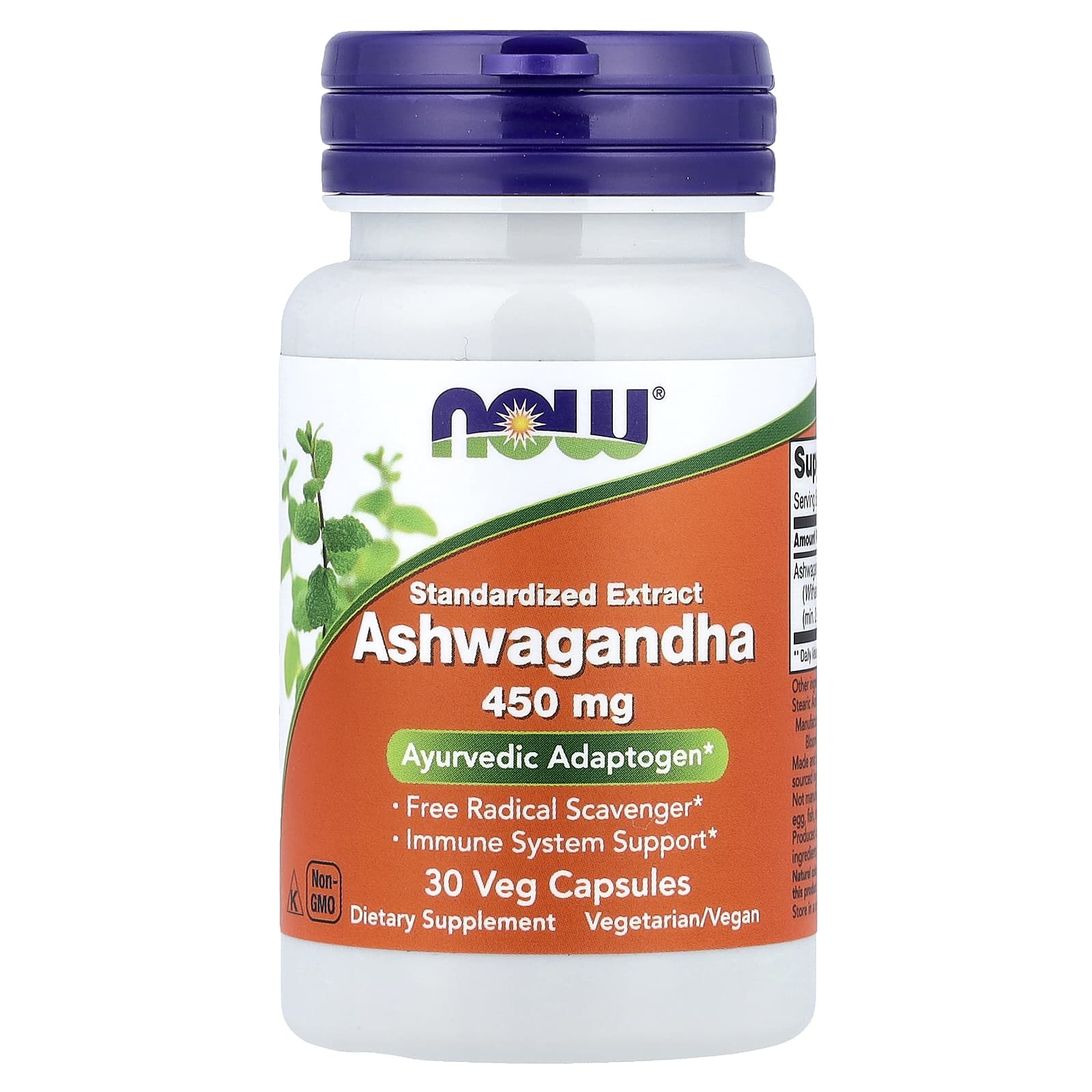 NOW Foods Ashwagandha 450mg