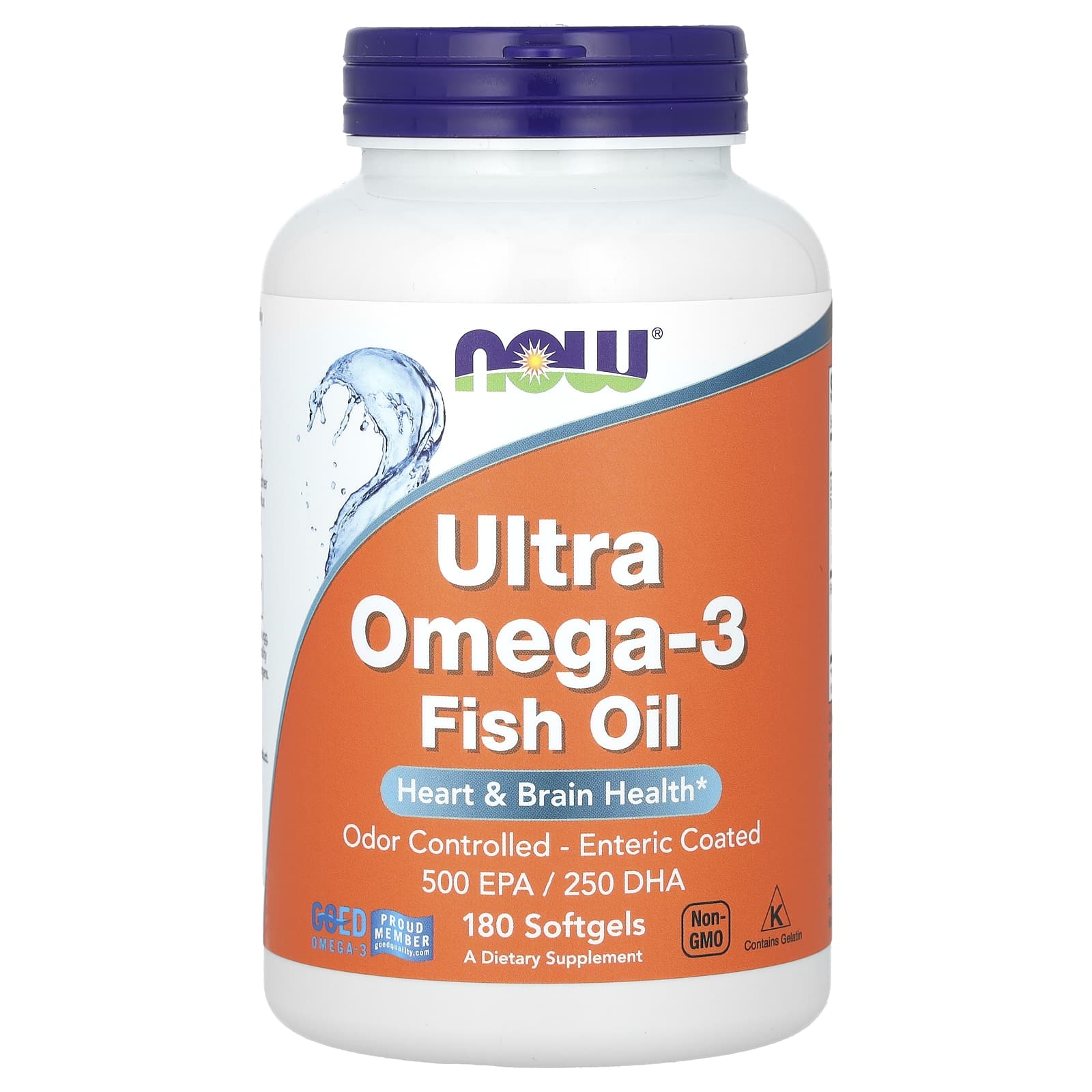 NOW Foods Ultra Omega-3 Fish Oil