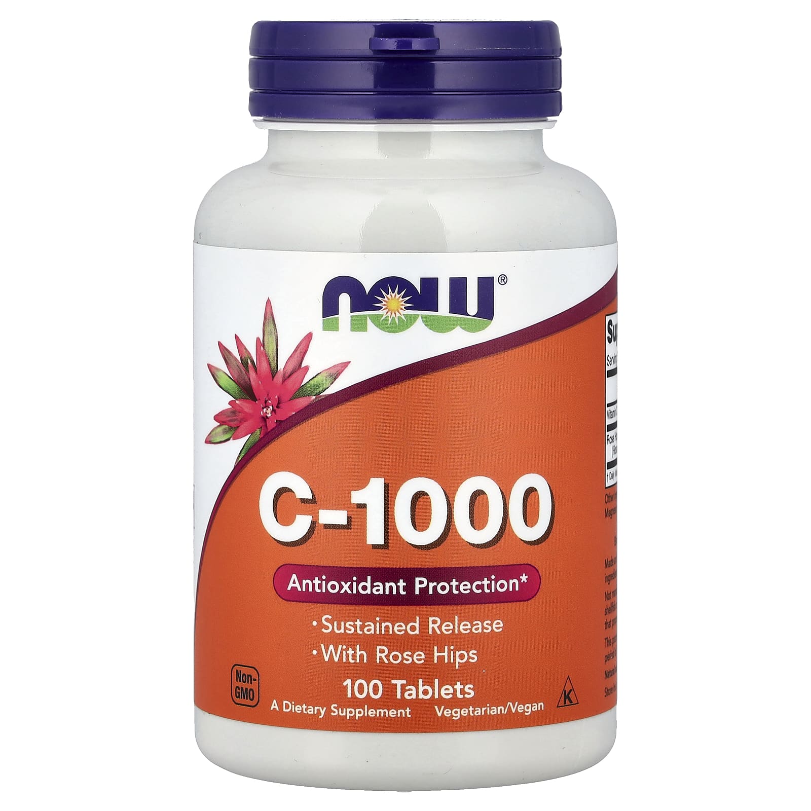 NOW Foods Vitamin C-1000 with Rose Hips
